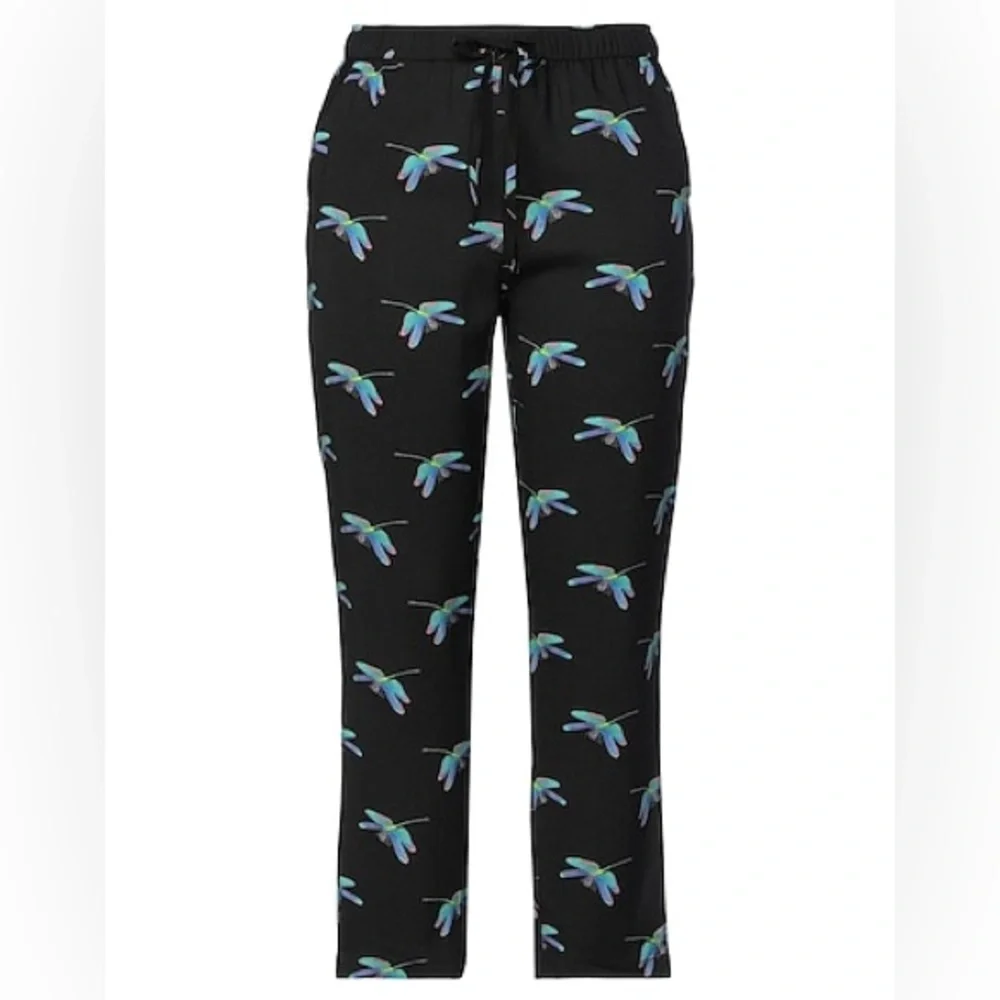 Obey Wavelength Pant Dragonfly NWT Large Elastic Waist Pockets Sustainable Tie - Picture 3 of 16